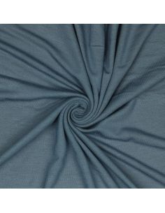 Tecido jersey tencel modal - Azul jeans