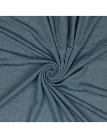 Tecido jersey tencel modal - Azul jeans