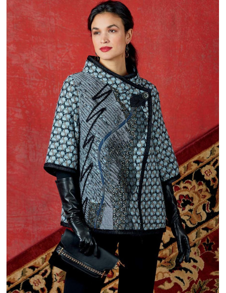 Molde de casaco - Vogue 9341