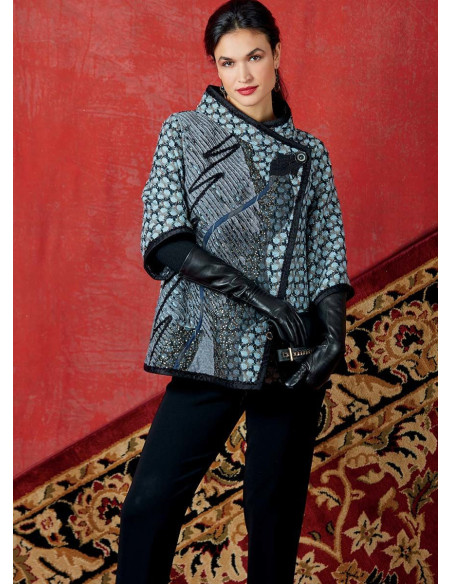Molde de casaco - Vogue 9341