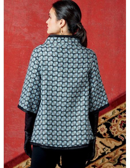 Molde de casaco - Vogue 9341