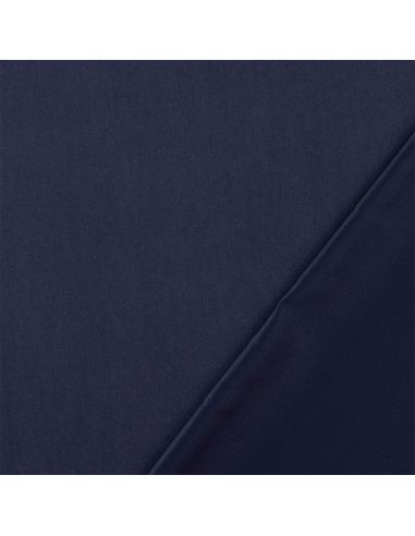 Tecido cetim toque de pêssego - Azul marinho