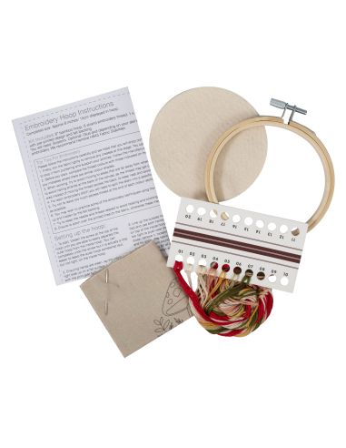 Kit de bordado - Cogumelo