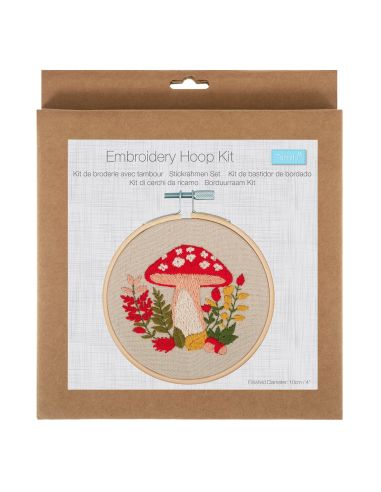 Kit de bordado - Cogumelo