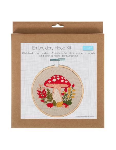 Kit de bordado - Cogumelo