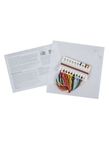 Kit de ponto cruz contado - Coelho