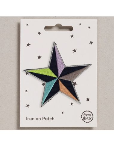Patch termocolante - Estrela colorida