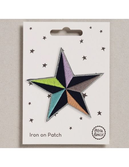 Patch termocolante - Estrela colorida