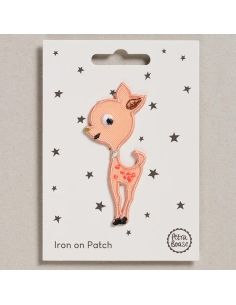 Patch termocolante - Corça rosa