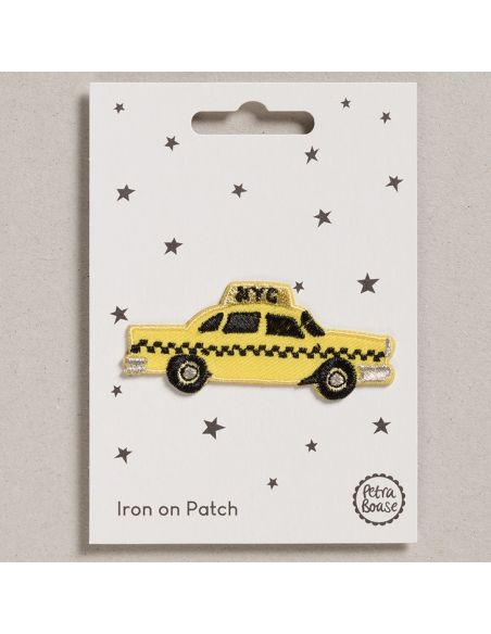 Patch termocolante - Táxi amarelo