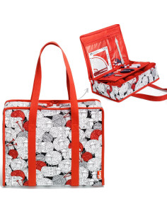 Saco multi-bolsos tudo em um L Cool Wool