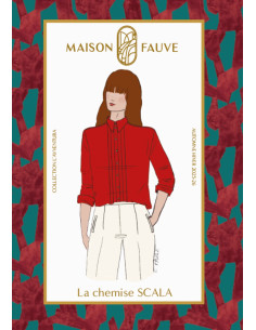 Molde de blusa Scala - Maison Fauve 2