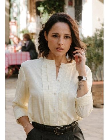 Molde de blusa Scala - Maison Fauve