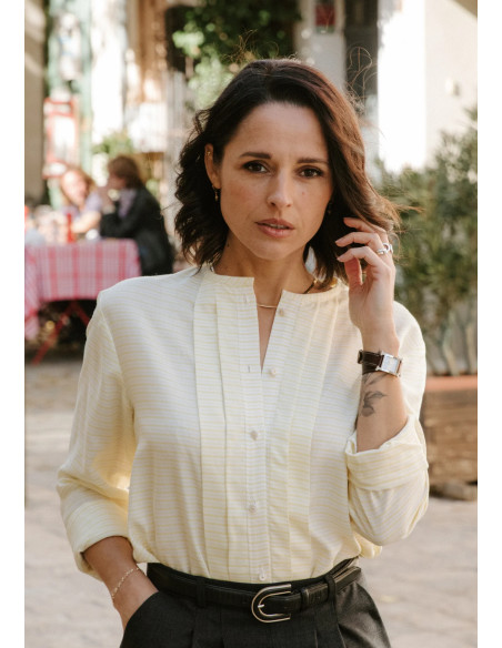 Molde de blusa Scala - Maison Fauve