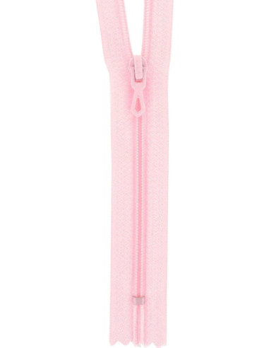 Fecho de correr de nylon - Rosa