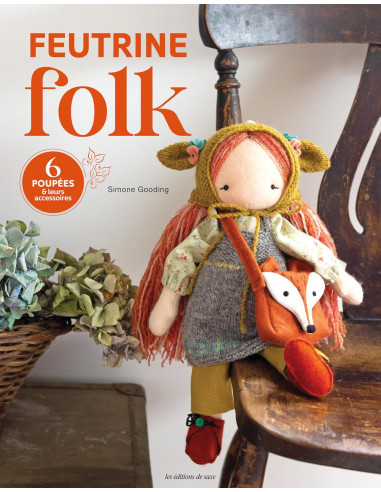 Livro de feltro folk