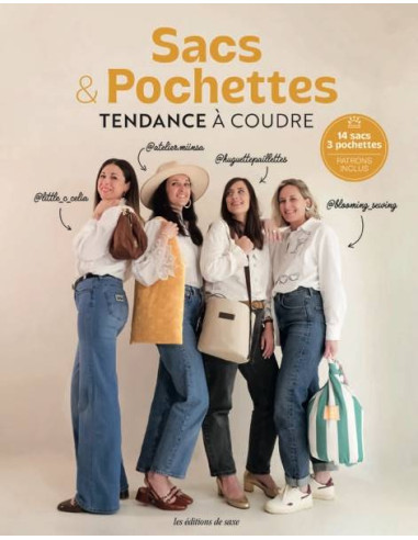 Costure bolsas e carteiras da moda