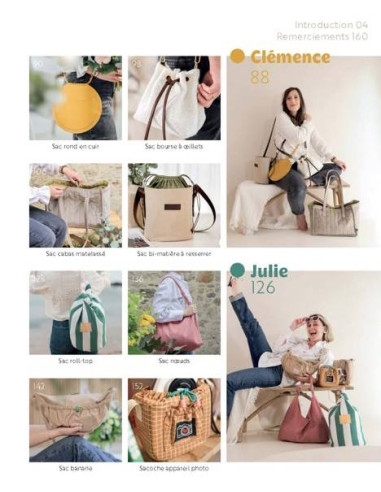 Costure bolsas e carteiras da moda