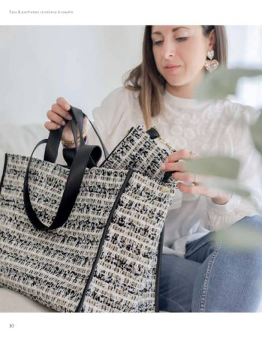 Costure bolsas e carteiras da moda