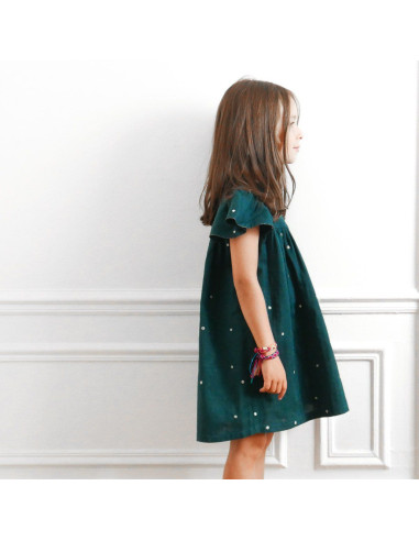 Molde de vestido e blusa Louise - Ikatee