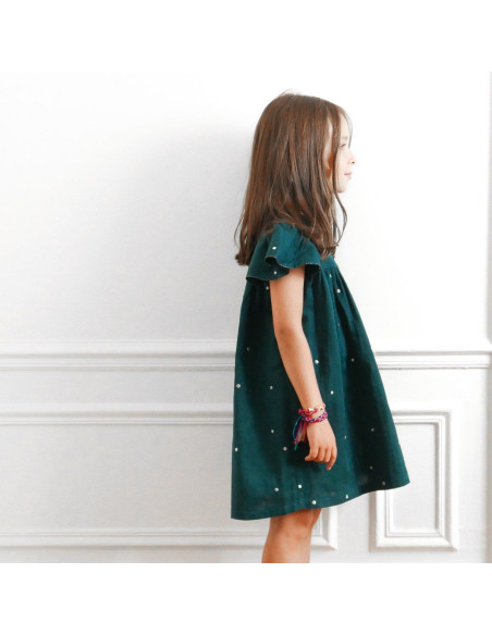 Molde de vestido e blusa Louise - Ikatee