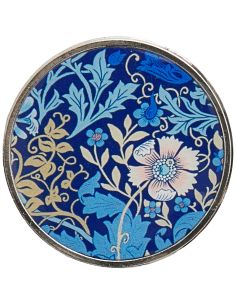Porta-agulhas magnético - Coleção flores azuis