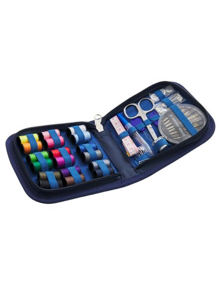 Kit de costura - Coleção flores azuis