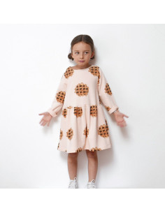 Padrão de vestido Helsinki kids - Ikatee