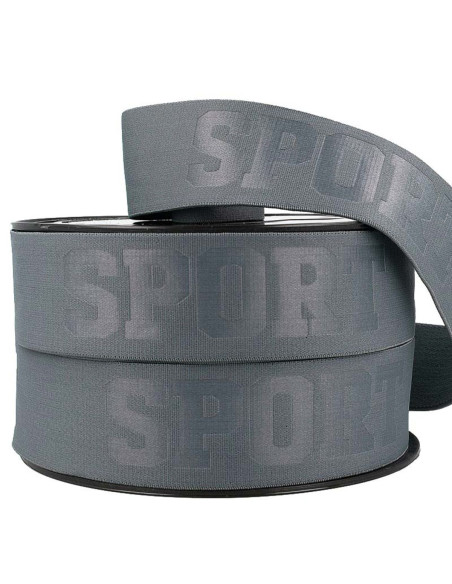 Elástico calção esportivo - Cinza
