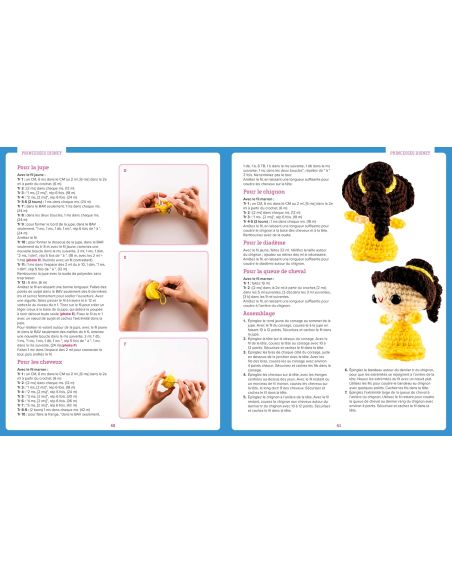 Livro de crochê Disney