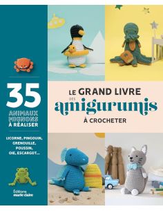 Livro o grande livro dos amigurumis para crochetar