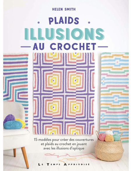 Livro de mantas - Ilusões em crochê