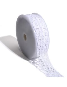 Renda Géraldine 38mm - Branco