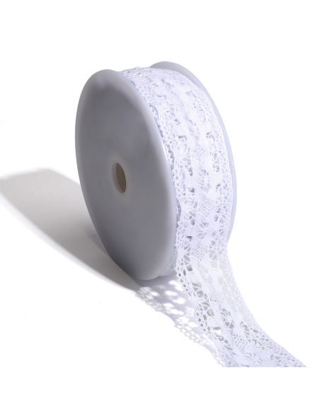 Renda Géraldine 38mm - Branco