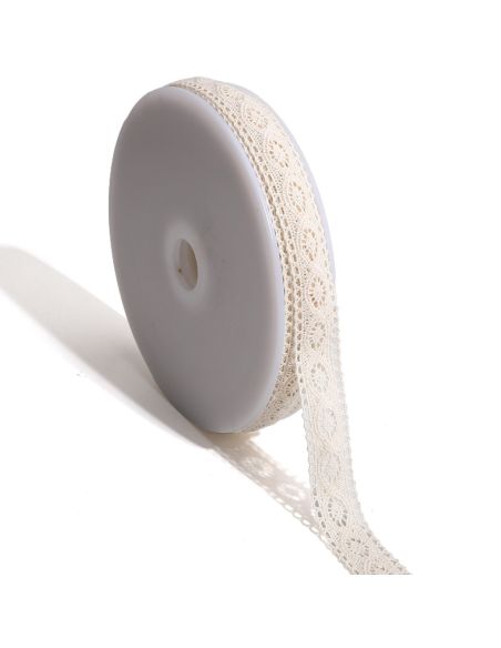 Renda Alix 20mm - Cru