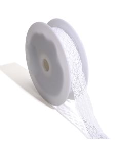 Renda Clémence 25mm - Branco