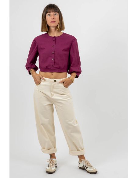 Molde de blusas e tops Pearl - I am patterns