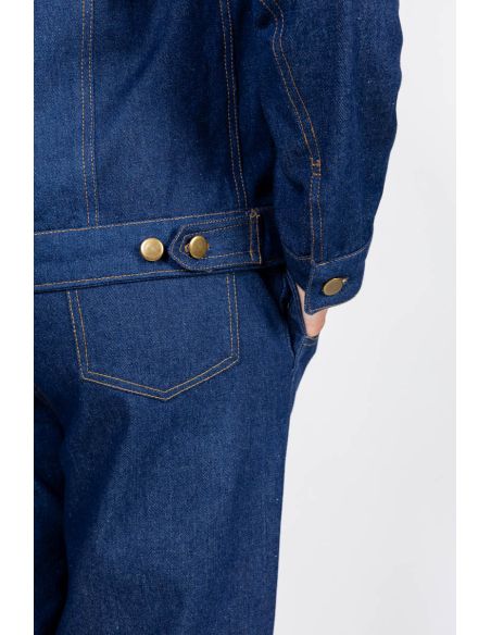 Padrão de jaqueta jeans e de trabalho Gold - I am patterns
