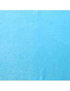 Tecido veludo stretch - Azul aqua 2
