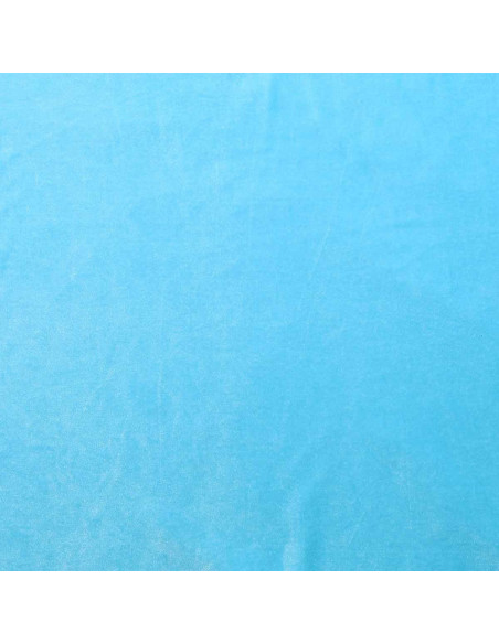 Tecido veludo stretch - Azul aqua