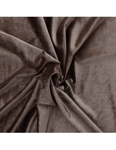 Tecido veludo stretch - Taupe