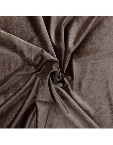Tecido veludo stretch - Taupe