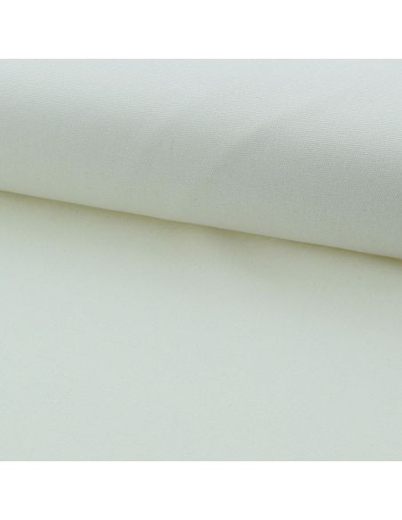 Tela de algodão canvas meia sarja - Branco sujo