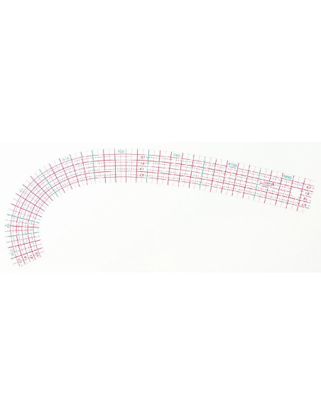Conjunto de 3 réguas curvas Clover