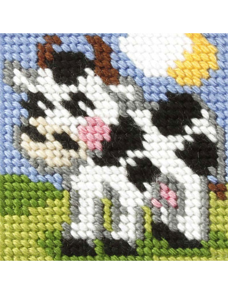 Kit de bordado infantil - A vaca