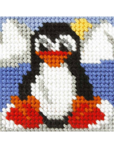 Kit de tela infantil - O pinguim