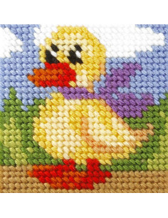 Kit de bordado infantil - O pato