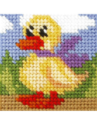 Kit de bordado infantil - O pato