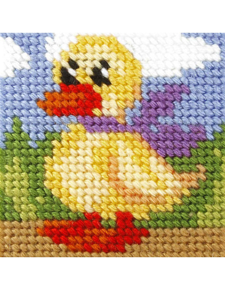 Kit de bordado infantil - O pato