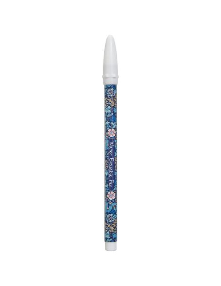 Marcador apagável à base de água - Ponta grossa - Coleção flores azuis
